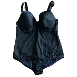 Ulla Popken Shapewear Size 42C Black Womens Plus Size Bodyform Underwire